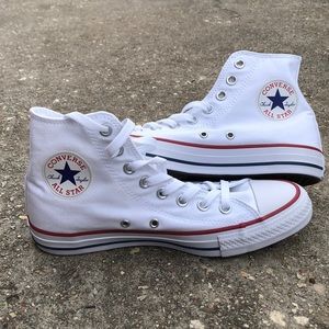 White High-top All Star Converse